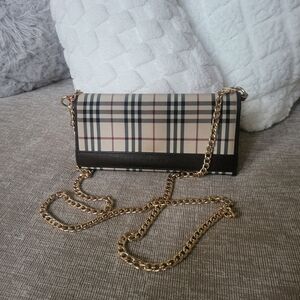 Burberry Billfold Nova Check Continental Long Wallet..Authentic..